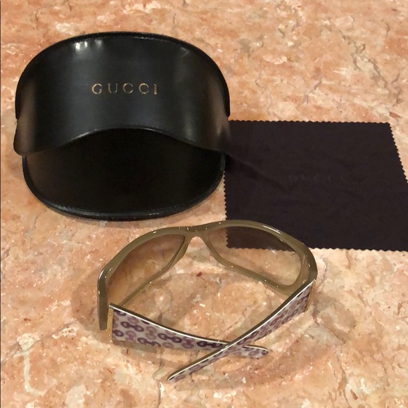 GREEN GUCCI SUNGLASSES GG 290/S